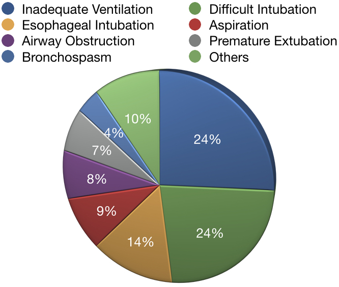 Chart airway obstruction and intubation stats